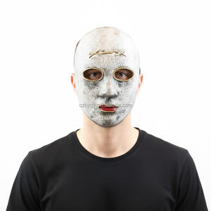 หน้ากากสยองขวัญแบบเต็มหน้า สำหรับงานปาร์ตี้ฮาโลวีน งานเต้นรำสวมหน้ากาก นักฆ่า สำหรับงานเบิร์นแมน ชุดแต่งกายวันหยุด ของตกแต่ง - Product Image 1