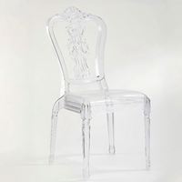 Chaise longue transparente en cristal pour extérieur, jardin, mariage, moderne, pour la maison, la chambre, le balcon, chaise de loisirs