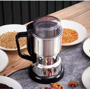 Wholesale 4 Blades Electric Spice Coffee Grinder Machine Stainless Steel Commercial Electric Coffee Grinder
