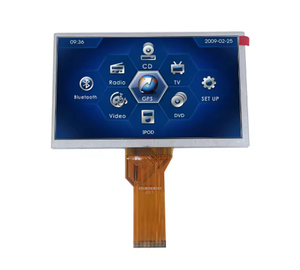 โมดูลจอแสดงผล TFT LCD ขนาด 800x480 พร้อมไฟแบ็คไลท์ LED ช่องต่อเชื่อมต่อ  หน้าจอแสดงผล LCM - Product Image 6