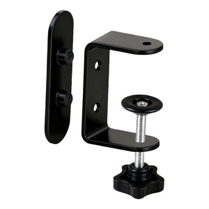 Chất Lượng Cao Tùy Chỉnh Kẹp C Hình Kim Loại Bàn Kẹp Cho Pet Acoustic Bảng Văn Phòng Bàn Divider Phụ Kiện - Product Image 4