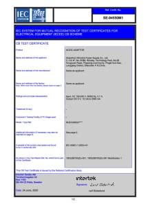 AC/DC 5V 2A Power Adapter với iec60601 giấy chứng nhận y tế. - Product Image 5