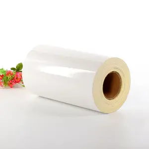 Papier couché coulé Offre Spéciale 75g/colle thermofusible/papier silicone jaune 85g 20x30 ''matériaux en papier autocollant en gros