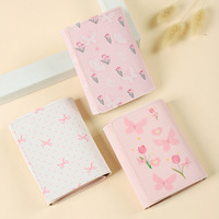 Dompet Lipat Tiga Multifungsi Big-Eared Dog, Tempat Kartu Berkapasitas Tinggi dengan Banyak Slot