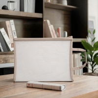 Bolsa de Malla con Cierre, Bolsa Transparente para Documentos A4 A5 A6, Carpeta de Archivos de Doble Capa con Cierre para Organización de Suministros Escolares y de Oficina
