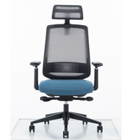 Chaise de bureau ergonomique pivotante et réglable à Offre Spéciale degrés, en maille, support lombaire rembourré, chaises de bureau ergonomiques