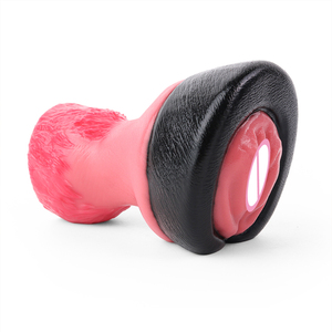 Masturbador masculino de silicona ligero y portátil con forma de pezuña, con un orificio, tacto suave, entrenador de pene, artículos de placer. - Product Image 3