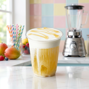 Vaso de Plástico PET para Batidos con Logotipo Personalizado, Vaso Desechable para Bebidas Frías con Tapa y Pajita para Llevar, para Jugos, Café, Té - Product Image 4