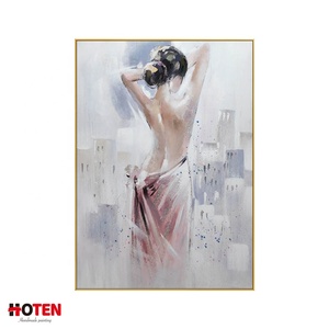 Belle Art Moderne Fait À La Main Sexy Fille Nude Peintures Haute Qualité Huile Peint À La Main <span class=keywords><strong>Portrait</strong></span> <span class=keywords><strong>Toile</strong></span> - Product Image 5