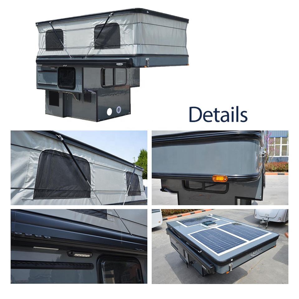 Budget-Friendly Pop up Slide in Camper TP02 FRP Composite Shell, Under ...