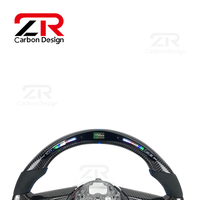 Pour Ford Mustang GT ST RS GT350 500 Sport Volant en fibre de carbone Accessoires intérieurs automobiles 2006 2007 2008 2009