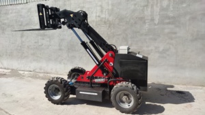 Pasokan pabrik sertifikat CE 600/800/1000/1500 kg kapasitas jenis tangki sepenuhnya listrik Forklift jarak jauh Telefon jarak jauh - Product Image 2