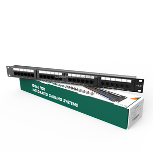 ขายตรงจากโรงงาน แผงแพทช์ CAT5E แบบมีชีลด์ ขนาด 19 นิ้ว 1U 24 พอร์ต พร้อมขายึด - Product Image 4