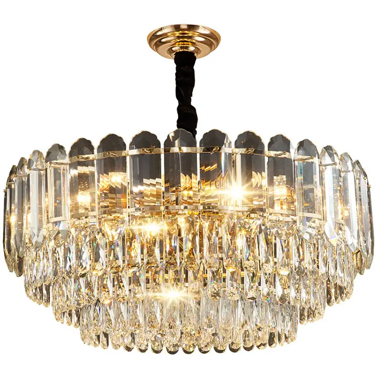 large chandeliers pendant lights living room luxury decoration modern gold crystal chandeliers& pendant lights