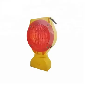 Khả năng hiển thị cao năng lượng mặt trời hàng rào cảnh báo đèn vàng Led nhấp nháy an toàn giao thông thiết bị - Product Image 6