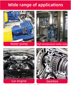 مانعات التسرب السيليكون متعددة الأغراض ذات نوعية جيدة 3 + 3 مواد لاصقة صانع طوقا رمادي RTV - Product Image 5