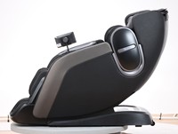 Silla de Masaje de Gravedad Cero ZhouQi, Shiatsu 3D, Reclinable con Bolsas de Aire para Todo el Cuerpo, Rodillo para Pantorrillas, Bluetooth, Luz LED, para Relajación en Casa y Spa