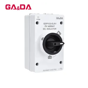 Electrical Solar PV Isolation Switch System Dc Automatic Transfer Switch Type Solar Disconnector Switch