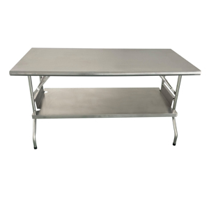 Jincheng table de travail robuste pour la cuisine <span class=keywords><strong>restaurant</strong></span> commercial table de travail pliante en acier 304s/<span class=keywords><strong>s</strong></span> - Product Image 2