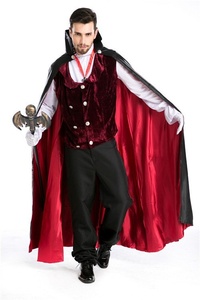 Costume da Vampiro Maschile per il Giorno di San Valentino, Stile Europeo e Americano, <span class=keywords><strong>Dracula</strong></span>, Principe, Mago, Pirata, per Adulti - Product Image 2