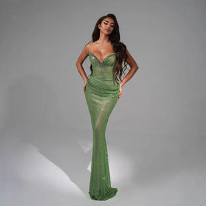 OEM de fábrica personalizado vendaje de las mujeres de moda del Partido de la boda de invitados de lujo de hadas noche Club vestido - Product Image 1