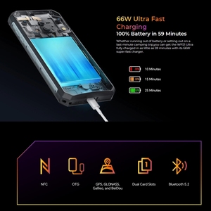 Venta al por mayor Popular <span class=keywords><strong>Oukitel</strong></span> <span class=keywords><strong>WP21</strong></span> Ultra Robusto teléfono móvil 12GB + 256GB Imagen térmica Sub Cámara teléfonos móviles 3G 4G Smartphone - Product Image 6