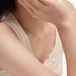Dylam Rhodium 14K Gold Plated <b>Initial</b> <b>Necklace</b> for Women 5A Cubic Zirconia Letter Dainty <b>Necklaces</b> Alphabet Pendant Jewelry - Product Image 3