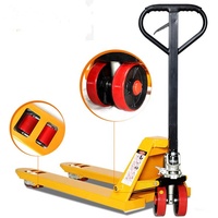 Roue de charge pour transpalette manuel en fonte de fer PU solide de haute qualité à faible coût 80x70-20 mm