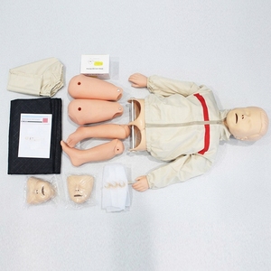 Fabrikneue Ganzkörper-Kinder-CPR-Trainingspuppe nach <span class=keywords><strong>AHA</strong></span> <span class=keywords><strong>2020</strong></span> Standard für die Erste-Hilfe-Übung in Medizinhäusern - Product Image 1