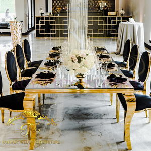 Thanh Lịch Dài Gương Kính Tối Đám Cưới Trang Trí Hội Trường Bảng - Product Image 1