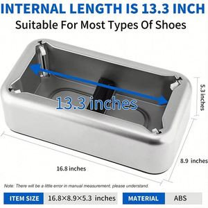 Wholesale Smart ABS Portable Automatic <b>Shoe</b> Cover Dispenser Machine Motion Sensor Built-In Battery Eco-Friendly Disposable <b>PE</b> - Product Image 5
