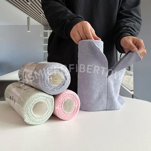 Toallas de Microfibra Promocionales de Fábrica OEM, Rollo de Toallas con Logotipo Impreso Personalizado - Product Image 2