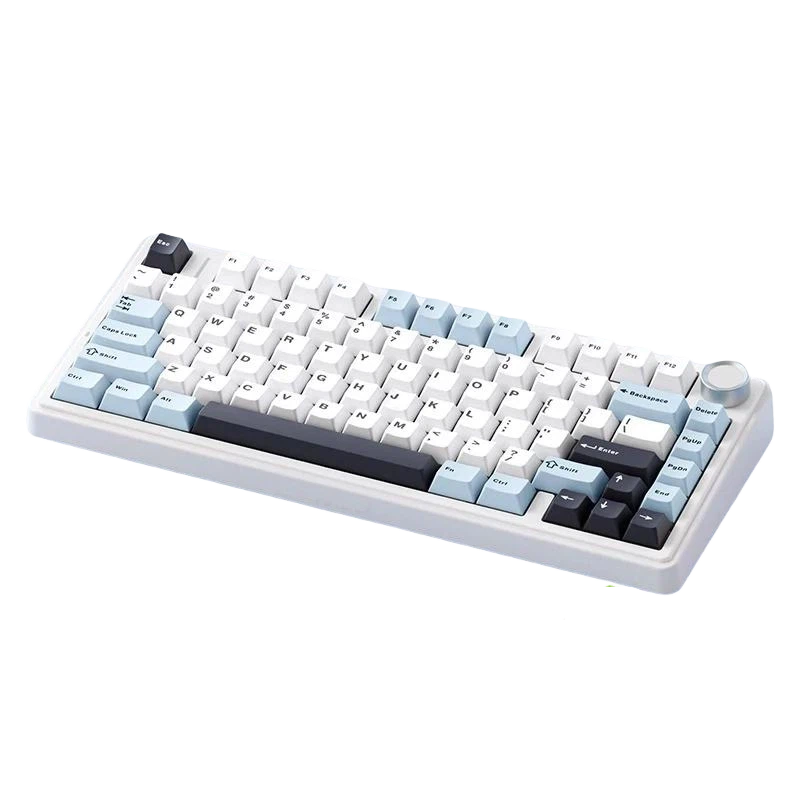 Bleu glacier (bleu clair + blanc + noir violet)