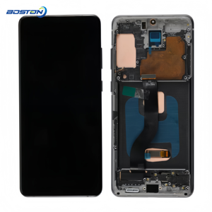 หน้า<span class=keywords><strong>จอ</strong></span> LCD โทรศัพท์มือถือของแท้สำหรับ Samsung Galaxy <span class=keywords><strong>S20</strong></span> Plus <span class=keywords><strong>S20</strong></span> Ultra LCD <span class=keywords><strong>S20</strong></span> FE <span class=keywords><strong>จอ</strong></span>แสดงผล LCD พร้อมระบบสัมผัส  มีรอยไหม้ - Product Image 1