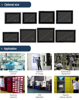 YC 215EM PC Industrial Todo en Uno de 21.5 Pulgadas con Pantalla Táctil, Intel Celeron J1900, Windows, Panel Táctil Capacitivo, Panel Frontal IP65