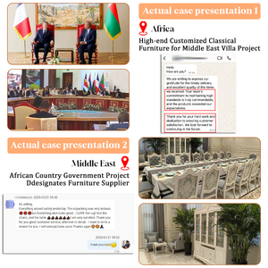 Новейший дизайн, классическая мебель для дома, виллы, спальни, роскошная резная мебель из массива дерева, мягкая мебель для спальни, круглая кровать - Product Image 5