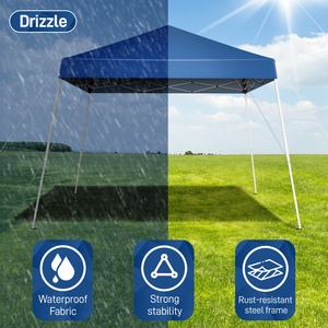 3x3 2x3 taşınabilir su geçirmez katlanır çadır Oxford kumaş katlanır gölgelik fuar çadır Pop Up gölgelik katlanır çardak çadırı - Product Image 6