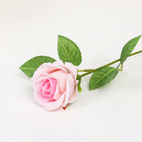 Hochwertige Künstliche Samt-Rosen Großhandel Rote Rosen