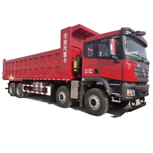 Kullanılan SHACMAN F3000 DAMPERLİ KAMYON yaygın olarak kullanılan 336 HP/380 HP 8X4 12 lastikler damperli kamyonlar damperli kamyon dizel motor için sıcak satış
