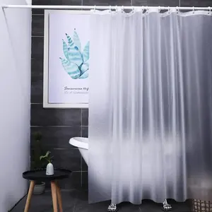 PEVA Silk Grain <strong>Shower</strong> <strong>Curtain</strong> Translucent <strong>Lining</strong> Waterproof Bathtub Bathing Cover Bathroom Bath <strong>Curtains</strong> Liner Home Decor - Product Image 6