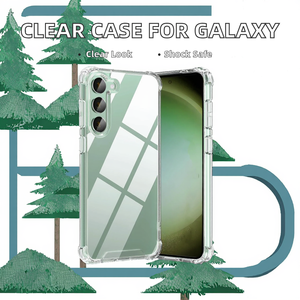 เคสแข็ง TPU สำหรับ A24/A34/A54/A14 5G ดีไซน์หรูหรา พร้อมที่ยึดแม่เหล็ก ป้องกันการกระแทก โปร่งใส - Product Image 2