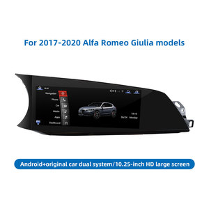 <span class=keywords><strong>Receptor</strong></span> Estéreo Android 13 de Última Generación, 4GB 64GB, CarPlay Inalámbrico, Pantalla IPS para Alfa Romeo Giulia 2017 Sedán Elite - Product Image 1
