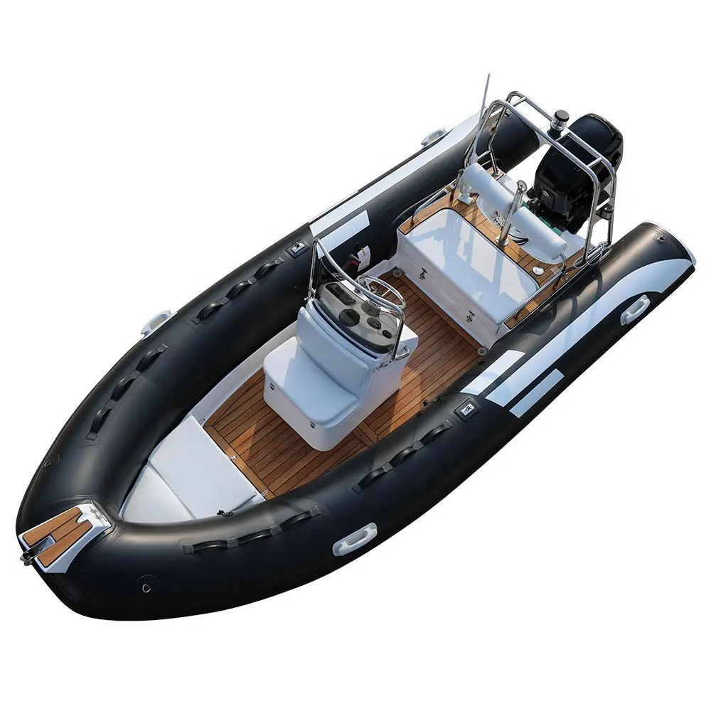 Boat Canoe Rigid Inflatable Hypalon Rib 480 Speed Boat with Motor Rent a Boat Marine Sport CE 15.7ft 4.8m Fiberglass Customized