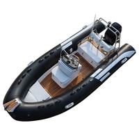 Bateau canoë rigide gonflable Hypalon côtelé 480 vitesses bateau avec moteur location a bateau marin Sport CE 15.7ft 4.8m fibre de verre personnalisée