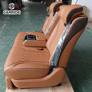 CARRIDE Sedile Universale per Van e MPV, Divano Letto in Pelle di Lusso, Reclinabile e Pieghevole, Compatibile con HiAce e <span class=keywords><strong>Vito</strong></span> - Product Image 4