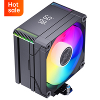 Pendingin CPU SnowMan Factory Direct Sale 120mm Kipas RGB untuk Komputer Gaming TDP 190W Pendingin Baru 2025 AM5 Heat Sink Cooler