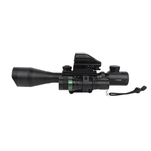 Tùy chỉnh phạm vi kết hợp 4-12x50eg kép chiếu sáng phạm vi + Sight 4 Holographic kẻ ô màu đỏ/Màu xanh lá cây Dot với chiến thuật đèn flash ánh sáng - Product Image 5