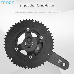 Plato de Cadena SeeMore Dual Disc para Bicicleta de Montañ<span class=keywords><strong>a</strong></span> y Carretera, 11-12 Velocidades, 110 <span class=keywords><strong>BCD</strong></span>, 4 Garras - Product Image 4