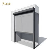 Auvent Vertical en tissu PVC personnalisé, pare-soleil en aluminium, pare-soleil électrique et coupe-vent, store à roulettes motorisé pour hôtel, pièces