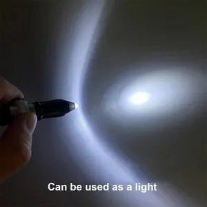 כיף אנטי סטרס לחץ Creative מתגלגל אצבע ג 'יירו כדורי LED אור ספינינג עט
